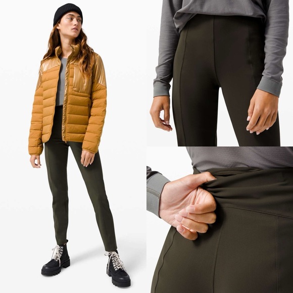 LULULEMON Here To There High Rise 7/8 Pant Size 8 - Picture 3 of 12